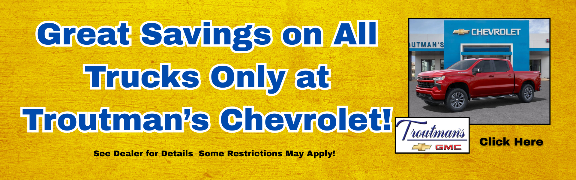 Trucks banner Sept. 2025