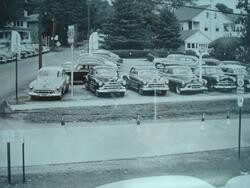 Old Photograph of Troutman's Chevrolet GMC in Millersburg PA